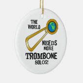 Trombone Solos Keramisch Ornament (Rechts)
