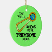 Trombone Solos Keramisch Ornament (Rechts)