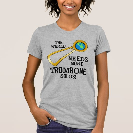 Trombone Solos T-shirt (Voorkant)