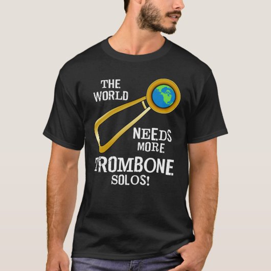 Trombone Solos T-shirt (Voorkant)