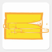 Trombone Stickers (Voorkant)