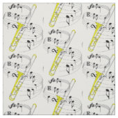 Trombone Stof (Swatch)