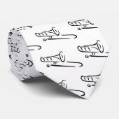 Trombone Stropdas (Opgerold)