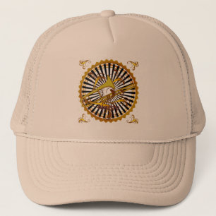Trombone Swirls Trucker Pet