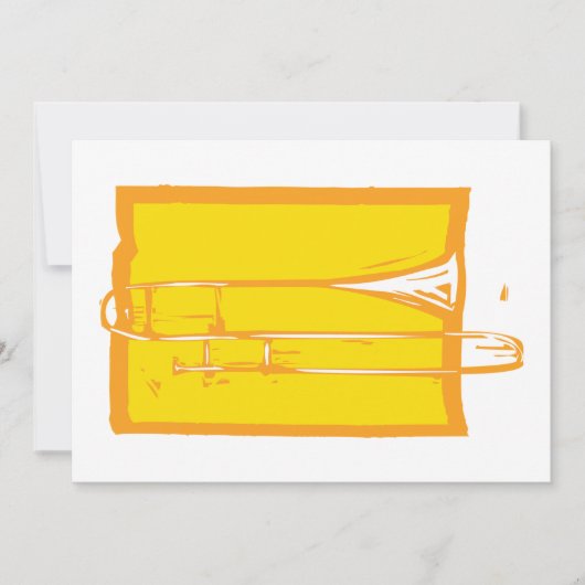 Trombone-uitvindingen Kaart (Voorkant)