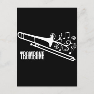 Trombone Vector Design Briefkaart