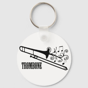 Trombone Vector Design Sleutelhanger