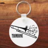 Trombone Vector Design Sleutelhanger (Voorkant)