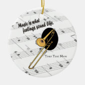 Trombone-versie - Wat klinkt als Keramisch Ornament (Voorkant)
