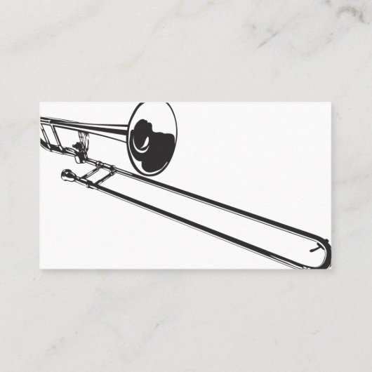 Trombone Visitekaartje (Achterkant)