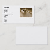 Trombone visitekaartje (Voorkant / Achterkant)