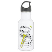 Trombone Waterfles (Voorkant)