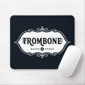 Trombone White Emblem Muismat (Met muis)