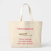 Trombone:  Wie heeft kleppen nodig?  Tas (Voorkant)