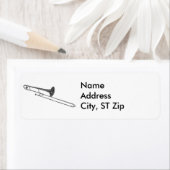 Trombone Word Cloud Etiket (Insitu)