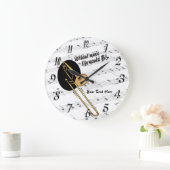 Trombone zonder muziekleven zou vlakke WallClock v Grote Klok (Huis)