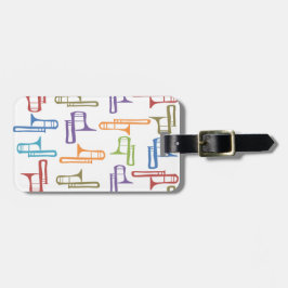 Trombonen Bagagelabel