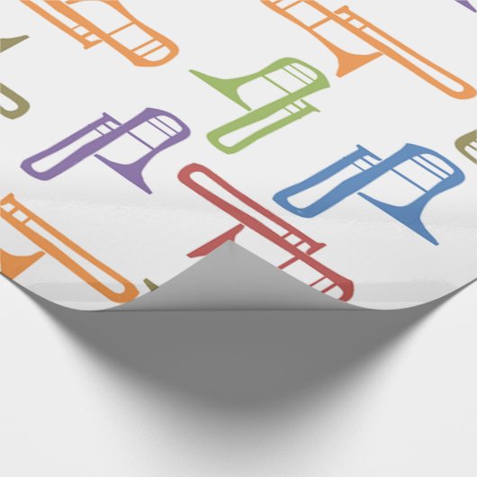 Trombonen Cadeaupapier (Hoek)