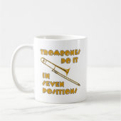 Trombonen doen het in 7 posities koffiemok (Links)
