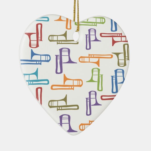 Trombonen Keramisch Ornament (Rechts)