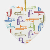 Trombonen Keramisch Ornament (Voorkant)