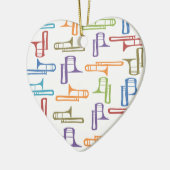 Trombonen Keramisch Ornament (Links)