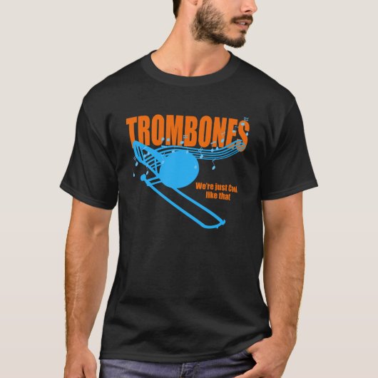 Trombonen koelen zo t-shirt (Voorkant)