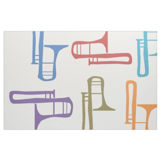Trombonen Stof (Fat Quarter)