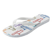 Trombonen Teenslippers (Schuin)