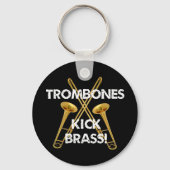 Trombones Kick Brass. Sleutelhanger (Voorkant)