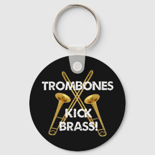 Trombones Kick Brass. Sleutelhanger