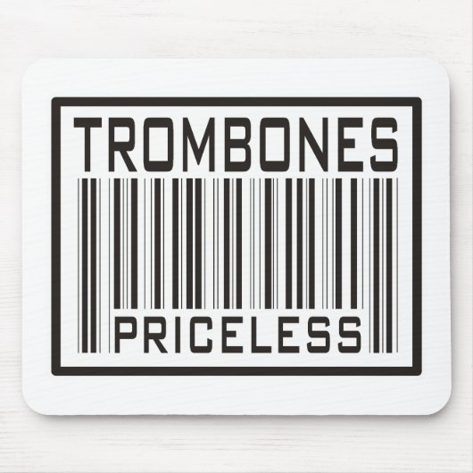 Trombones Priceless Muismat (Voorkant)