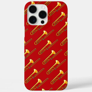 Trombonetekening iPhone 16 Pro Max Hoesje
