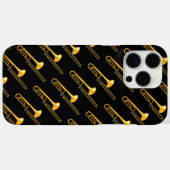 Trombonetekening Case-Mate iPhone Case (Achterkant (horizontaal))