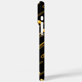 Trombonetekening Case-Mate iPhone Case (Achterkant / Links)
