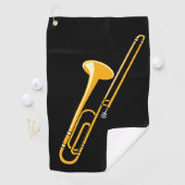 Trombonetekening Golfhanddoek (Insitu)