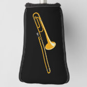 Trombonetekening Golfheadcover (Draai 90)