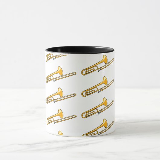 Trombonetekening Mok (Midden)