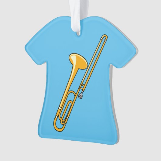 Trombonetekening Ornament (voorkant)