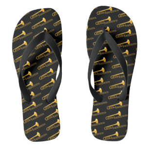 Trombonetekening Teenslippers