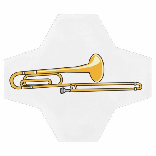 Trombonetekening Voetbal (Enkel)