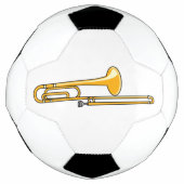 Trombonetekening Voetbal (Voorkant)