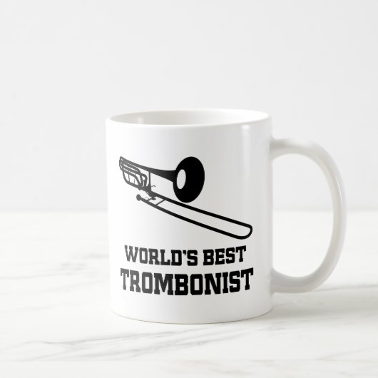 Trombonist (beste werelden) cadeau koffiemok (Rechts)