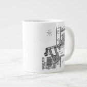 Trombonist Hangs zijn wasbeurt uit Grote Koffiekop (Voorkant rechts)