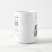 Trombonist Hangs zijn wasbeurt uit Koffiemok (Center)