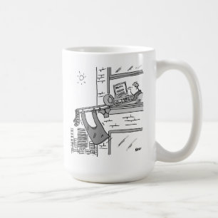 Trombonist Hangs zijn wasbeurt uit Koffiemok