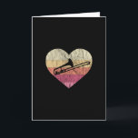 Trombonist houdt van het spelen van Trombone Kaart<br><div class="desc">Hou je van het spelen van de trombone? Dan show je hoe je klassieke muziek speelt als symfonieën in een muziekorkest of symfonieorkest met het muziekinstrument. Gift for orchestra trombonists.</div>