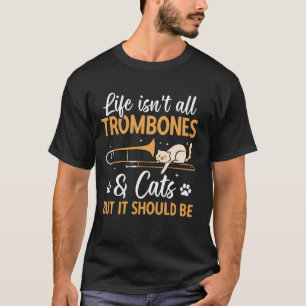 Trombonist Muziekinstrument Trombone Speler Trom T-shirt
