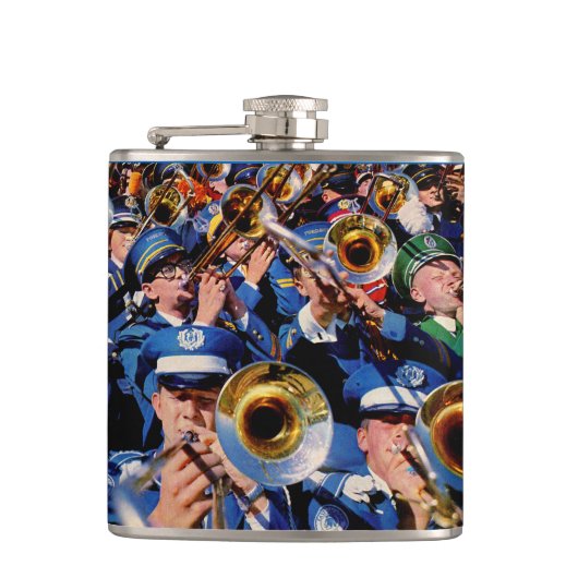 tromboombok AKA band geeks wild Heupfles (Voorkant)