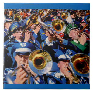 tromboombok AKA band geeks wild Tegeltje